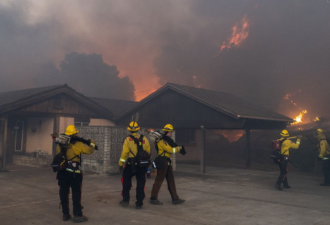 加州山火肆虐 澳洲55名消防员将赴美灭火
