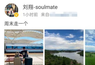 奥运冠军刘翔罕晒照 与二婚娇妻出门散心