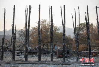 直击北加州山火灾区：未来面临漫长重建过程