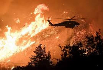 美国中西部地区山火重临 加州又成了重灾区
