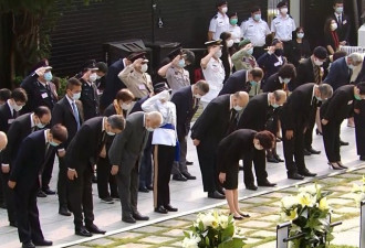 林郑等出席抗战胜利75周年纪念仪式 向英烈鞠躬