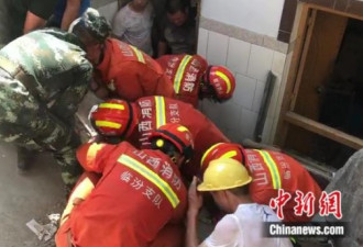 山西临汾一饭店坍塌多人被困 已致17人遇难