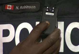 多伦多警察配备新人体摄像机 这些情况可以关闭