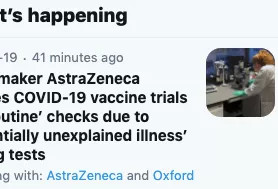 牛津疫苗试验将重新开始！外媒曝试验中止真相