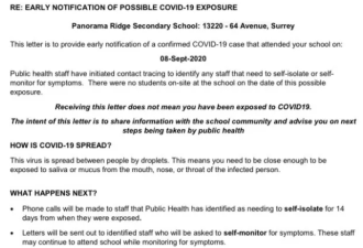 这间学校发出新冠警告 加拿大超1万儿童染疫