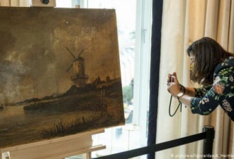 真伪存疑: “梵高”画作仅拍出55万欧元