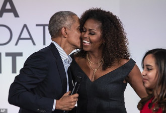 奥巴马妻子谈婚姻：有时气得想把丈夫推下楼