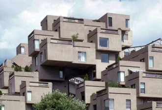 加拿大最“奇特”的公寓 看着像乱放的纸箱子