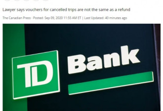 多伦多TD银行面临集体诉讼