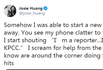 华裔女记者再遭美国警察按倒在地