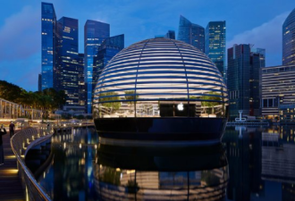 全球首家水上Apple Store 来了！