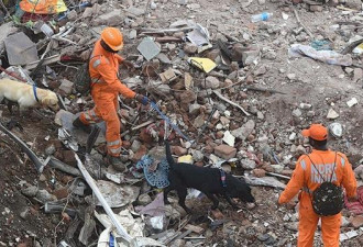 印度违建质量堪忧，3层楼房倒塌10人死亡