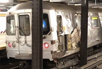 纽约地铁脱轨停运，全因丢掷&quot;建筑垃圾&quot;