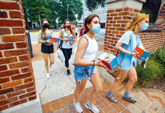 美国南卡大学开无口罩派对导致疫情大爆发