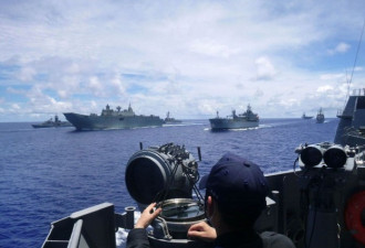 模拟攻击中国船舰 美军进行大跨度夺岛演习