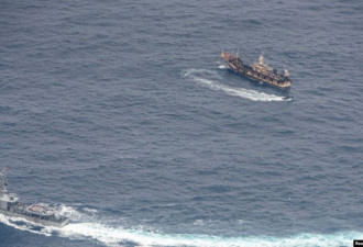 大批中国渔船向秘鲁移动，令当地紧张