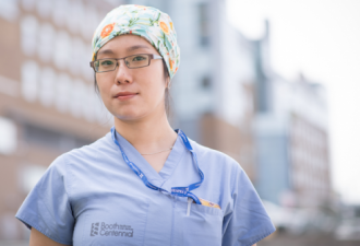 华人女护士自愿护理加拿大首位新冠患者