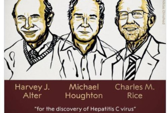 诺贝尔生理医学奖授予病毒学领域 3人获奖
