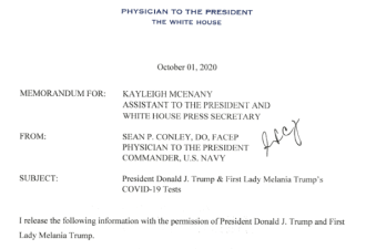 快讯！美国总统特朗普夫妇确诊新冠病毒