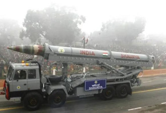 威慑谁 印度4天内接连试射3款新型导弹