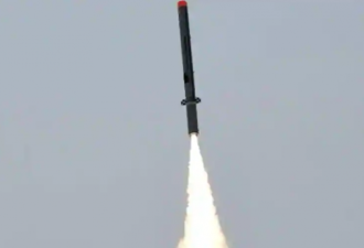 印度试射800千米巡航导弹 8分钟出故障