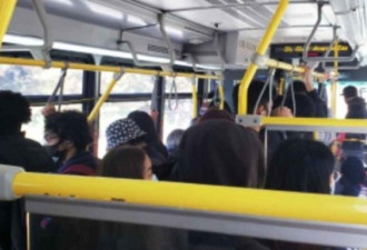 TTC人多无法保持社交距离