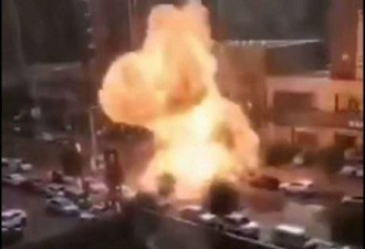唐山一运输煤气罐车爆炸，无人员伤亡