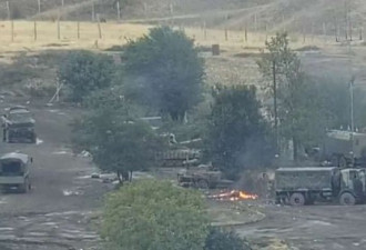 亚美尼亚凌晨伏击战 阿方军队横尸公路