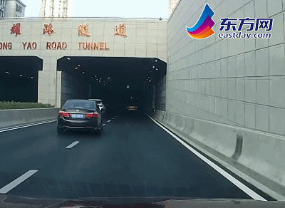 上海两司机隧道内别车斗气，结果出事了…
