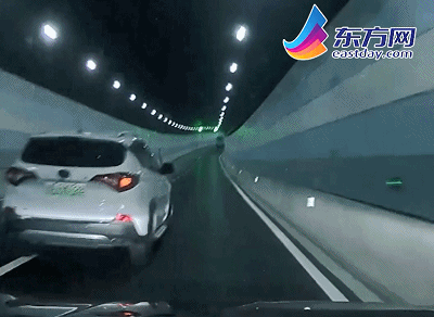 上海两司机隧道内别车斗气，结果出事了…