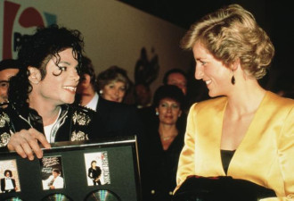 迈克尔杰克逊和戴安娜王妃首次会面