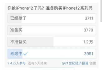 中国6成网友不甩iPhone12，官网却抢崩了