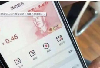 深圳拉开数码人民币序幕 有助重推计划经济