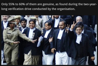 别在印度犯事 你找的律师一半都是假的