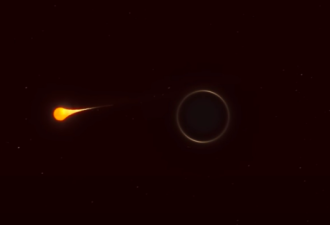 欧洲天文台重现恒星遭黑洞撕裂全过程