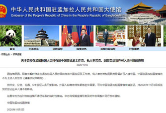 中国多个驻外使馆暂停持有效签证人员入境中国