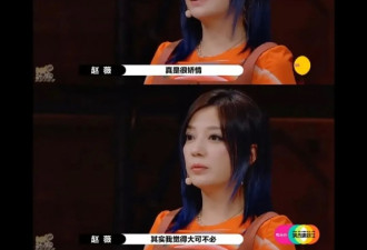 赵薇：“MD，最烦装X的人！”