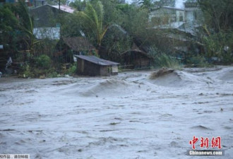 台风“天鹅”袭菲致16死 菲总统将视察灾区