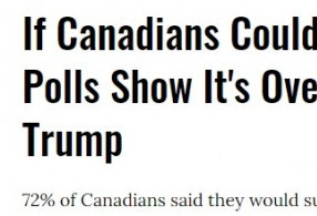 加拿大人担忧美国大选导致暴力内乱 股市崩盘！
