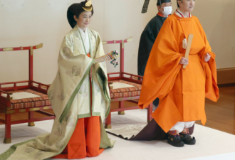 日本皇宫举行仪式，宣告德仁天皇为第一继承人