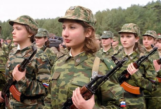 亚美尼亚大批女兵紧急入战场 总理妻子任分队长