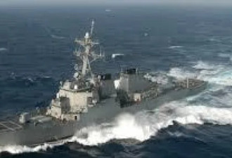 美海军第七舰队发推，今天穿航台湾海峡