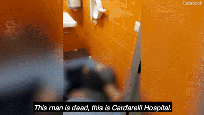 意大利：病房厕所患者蜗在自己粪便中
