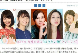 日本女生最想拥有的神颜 石原里美都不是她对手