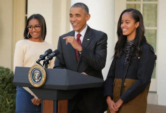 奥巴马谈女儿参加反种族歧视抗议