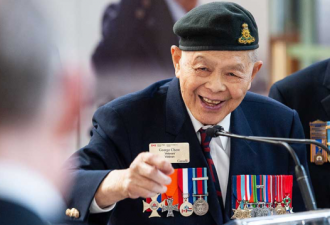 加拿大华裔退伍军人周镜球离世，享年99岁