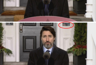 加拿大总理家门前严肃直播，奶萌儿子突然抢镜
