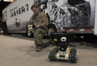 美空军招标重型机器人处理即製爆裂物