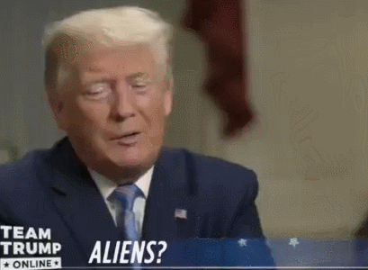 “美和外星人签了协议，特朗普差点说漏嘴”