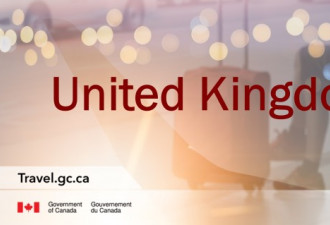 加拿大宣布暂停来自英国的航班72个小时